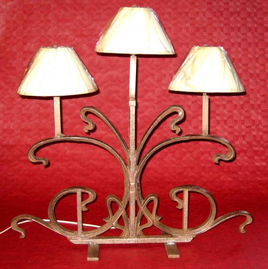 Lampe art-deco