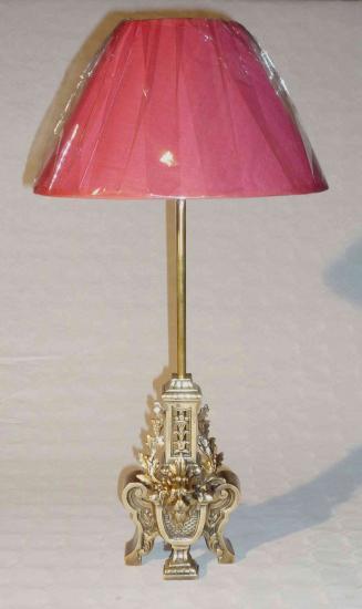 Lampe Chenet bronze